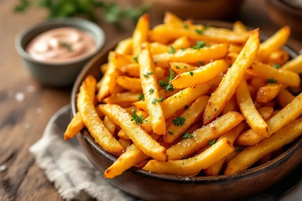« Depuis que je fais ça, mes frites Airfryer sont parfaites » : l’astuce de l’eau chaude révélée.jpg